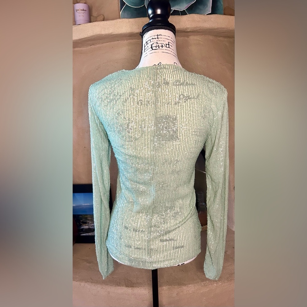 Free People Gold Rush Long Sleeve NWOT - Picture 5 of 7